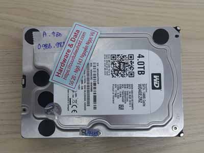 Cứu dữ liệu ổ cứng Western 4TB đầu từ lỗi