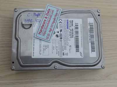 Phục hồi dữ liệu ổ cứng Samsung 160GB chết cơ
