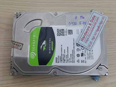 Phục hồi dữ liệu Seagate 500GB mất dữ liệu
