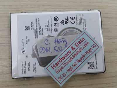 Khôi phục dữ liệu ổ cứng Seagate 1TB Bad Sector