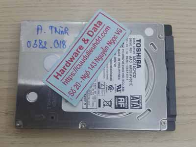 Phục hồi dữ liệu Toshiba 1TB mất dữ liệu