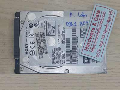 lấy lại dữ liệu ổ cứng Hitachi 500GB chết cơ