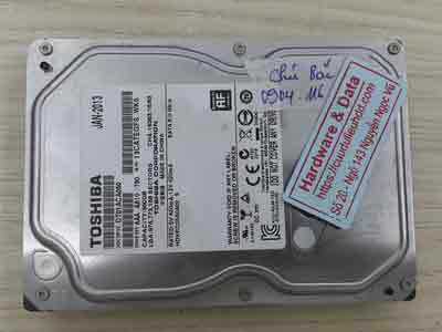 Khôi phục dữ liệu ổ cứng Toshiba 500GB Bad nặng