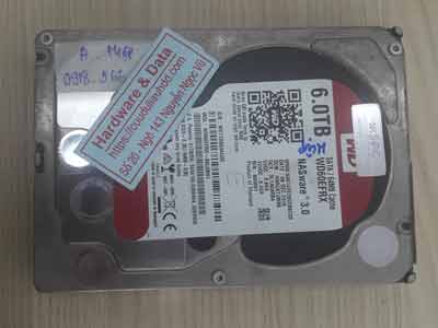 Cứu dữ liệu ổ cứng Western 6TB đầu đọc lỗi