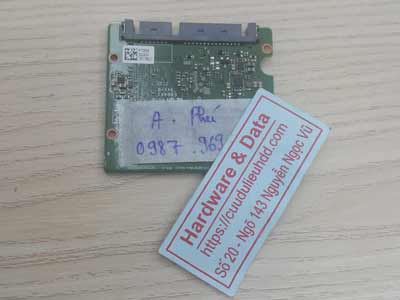 phục hồi dữ liệu ổ cứng SSD 256GB lỗi chip