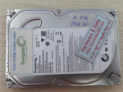 phục hồi dữ liệu ổ cứng Seagate 500GB chết cơ