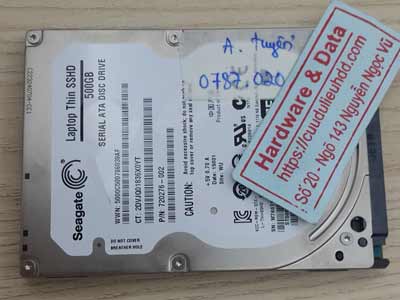 giải mã dữ liệu ổ cứng Seagate 500GB bị virus mã hóa