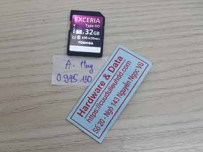 lấy lại dữ liệu thẻ nhớ 32GB xóa nhầm