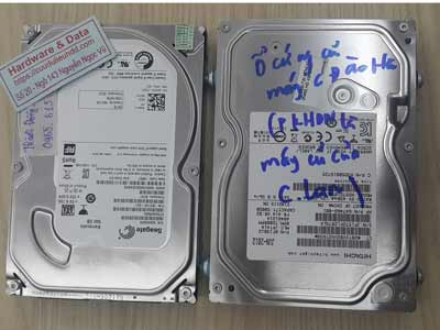 Phục hồi dữ liệu ổ cứng Seagate 500GB chết cơ