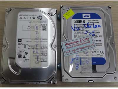 phục hồi dữ liệu ổ cứng Seagate 500GB chết cơ