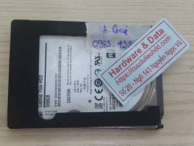 Khôi phục dữ liệu ổ cứng Seagate 500GB mất dữ liệu