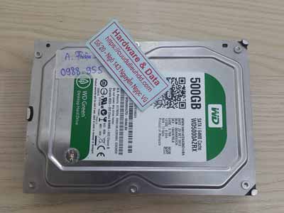 Lấy lại dữ liệu ổ cứng Western 500GB bad sector