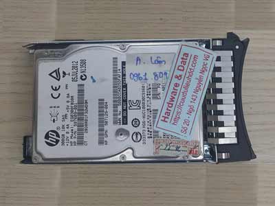 Cứu dữ liệu máy chủ ổ cứng Sas 300GB Raid 1 mất dữ liệu