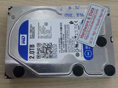Cứu dữ liệu Western 2TB chết cơ