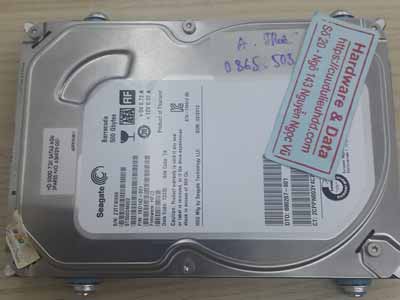 Khôi phục dữ liệu ổ cứng Seagate 500GB chết cơ