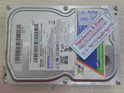 Lấy lại dữ liệu ổ cứng Samsung 120GB chết cơ