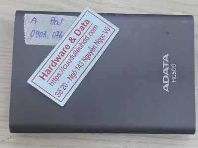 phục hồi dữ liệu ổ cứng di động 1TB mất dữ liệu