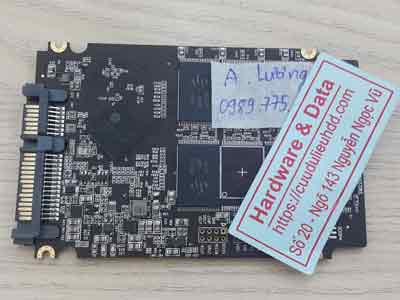 cứu dữ liệu ổ cứng SSD lỗi chip