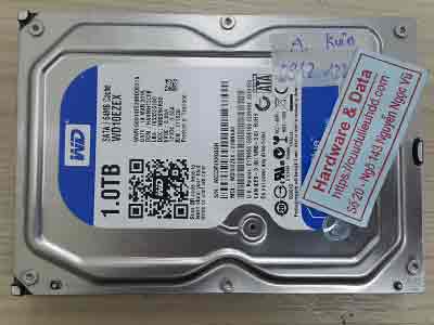 phục hồi dữ liệu ổ cứng Western 500GB ghost nhầm