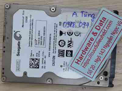 phục hồi dữ liệu ổ cứng Seagate 320GB chết cơ