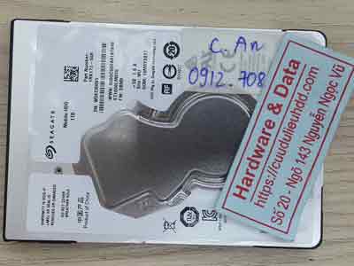 khôi phục dữ liệu ổ cứng Seagate 1TB đầu từ lỗi