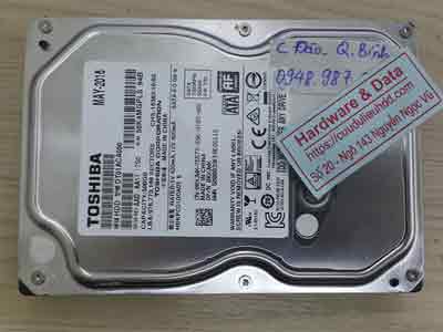 cứu dữ liệu ổ cứng Hitachi 500GB đầu từ lỗi