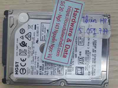 Cứu dữ liệu ổ cứng Hitachi 1TB xóa nhầm