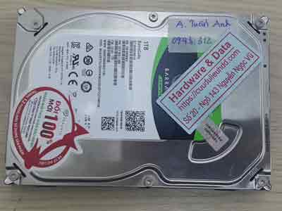 phục hồi dữ liệu ổ cứng Seagate 2TB mất dữ liệu