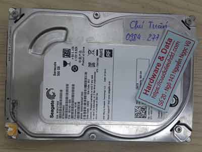 Seagate 500GB đầu từ hỏng