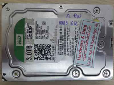Western 3TB chết cơ