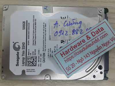 Seagate 500GB chết cơ