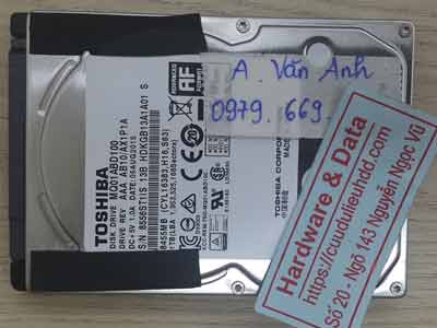 Toshiba 1TB chết cơ