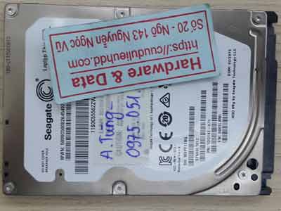 Seagate 500GB chết cơ