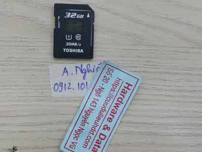 the nho 32GB xóa nhầm