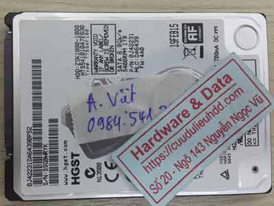 Hitachi 1TB ổ lỗi ¼ đầu