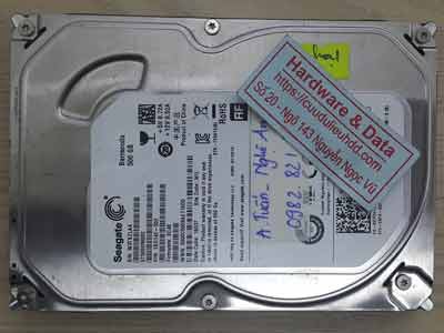 Seagate 500GB chết cơ