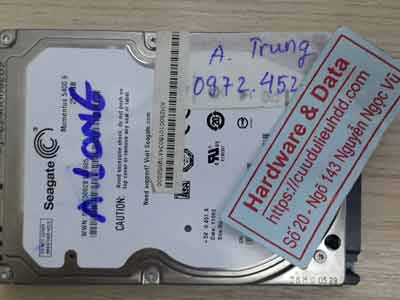 Seagate 250GB format nhầm