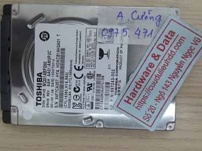Toshiba 500GB ổ bad