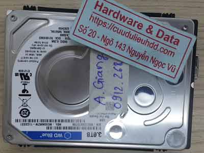 Western 3TB chết cơ