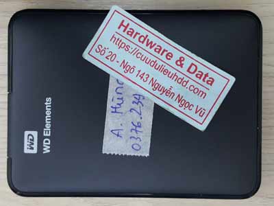 Box WD 1TB virus mất dữ liệu
