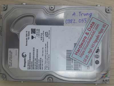 Seagate 160GB đầu từ lỗi