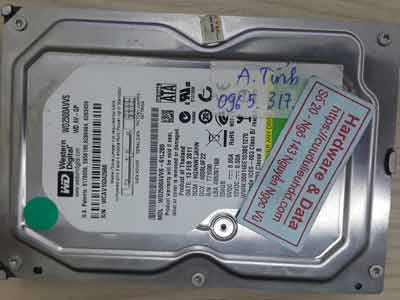 Western 250GB ổ bad nặng